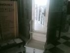 Melamine Single Dressing Table with Cupboard