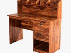 Melamine Study Desk with Lock (120*55*116CM)-MSD400