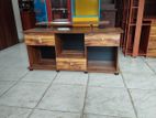 MELAMINE TV STAND WITH DRAWERS