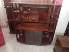 Melamine Tv Stand with Setup Cupboard 005