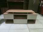 Melamine Tv Stand with Setup Cupboard 43"