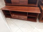 Melamine Tv Stand with Setup Cupboard 55" 009