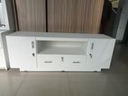 Melamine Tv Stand with Setup Cupboard 55"