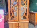 Melamine Two Door Display Cupboard