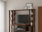 Melamine Upper Stripe TV Stand