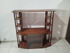 Melamine Upper Stripe TV Stand