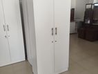 Melamine Wardrobe White 72”x31”..