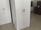 Melamine Wardrobe White 72”x31”