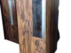 Melamine Wardrobe With Glass D2