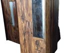 Melamine Wardrobe With Glass D2