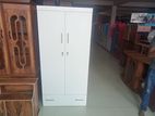 Melamine White 2 Door Cupboard