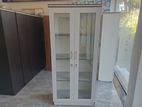 Melamine White 2 Door Office Cupboard 6 by 3