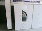Melamine white 3 door cupboard