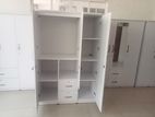 Melamine White 3 Door Cupboard