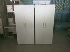 Melamine White 3 Door Cupboard