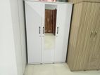 Melamine White 3 Door Cupboard