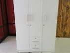 Melamine White 3 Door Cupboard