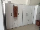 Melamine White 3 Door Cupboard