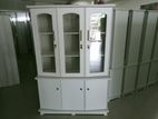 Melamine White 3 Door Oc Cupboard