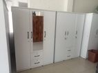 Melamine white 3door cupboard 006