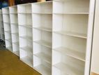 Melamine White Book Rack / File Racks (015)