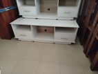 Melamine White Box Tv Stand