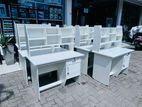 Melamine white brand new study tables