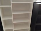 Melamine White Colour Book Rack L