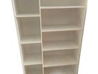 Melamine White Colour Book Rack L