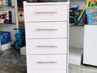 Melamine White Drawer Cupboard