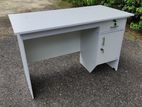 Melamine White Office Table 4x2ft