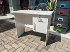 Melamine White Office Tables