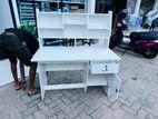 Melamine White Study Tables