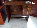 Melamine Writing Table with Cupboard 002