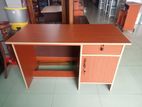 Melamine writing table with cupboard (4 by 2)