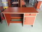 Melamine writing table with cupboard 4 by 2