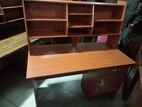 Melamine Writing Table with Cupboard 4 by 2