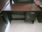 Melamine writing table with cupboard 4 by 2