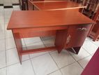 Melamine Writing Table with Cupboard 4 by 2