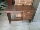 Melamine Writing Table with Cupboard 4 by 2