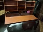 Melamine writing table with cupboard 4 by 2