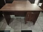 Melamine Writing Table with Cupboard 4 by 2
