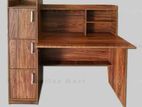 Melamine Writing Table with Cupboard 4 by 2