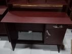 Melamine Writing Table with Cupboard (4*2)