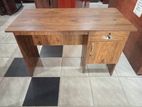 Melamine Writing Table with Cupboard