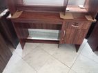 Melamine Writing Table with Cupboard