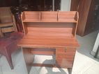 Melamine Writing Table with Cupboard