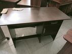 Melamine writing table with cupboard