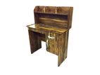 Melamine Writing Table With Rack S-Nt