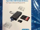 Memory Card Reader Usb+type C